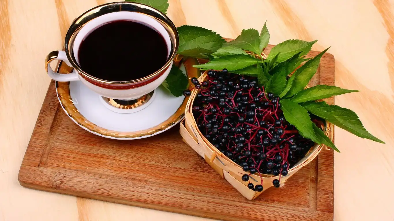 elderberry tea